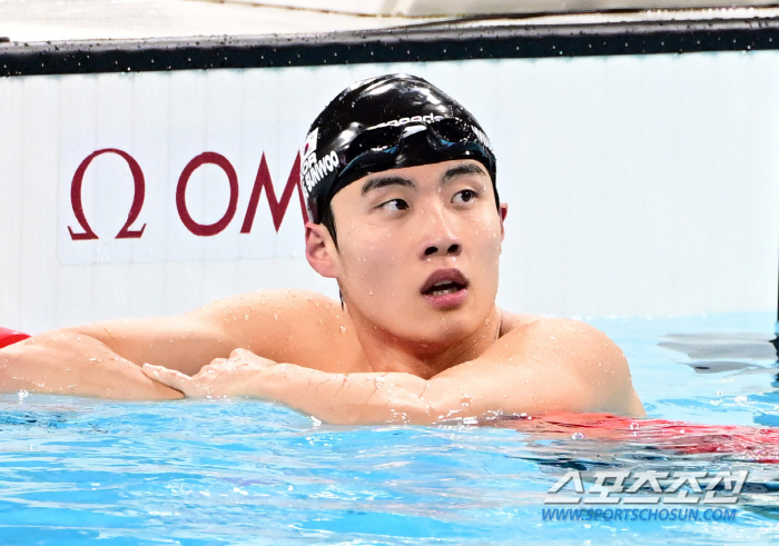 'Hwang Sun-woo Rival'中 Fan Zanler World Record 金남자, Men's 100m freestyle 46.40'亞 wins for the first time in 92 years'