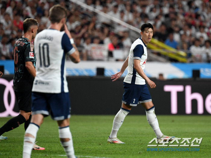 Son Heung-min vs Kim Min-jae's first showdown in history is interesting...Munich leads Tottenham 1-0