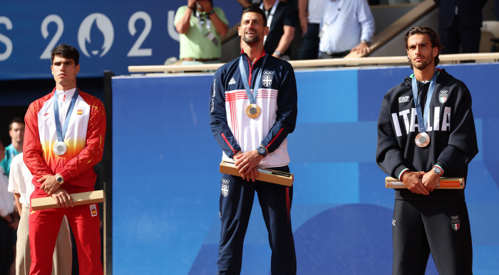  'Golden Slam'After sobbing → Djokovic 'Olympics are different from national and grand slam'