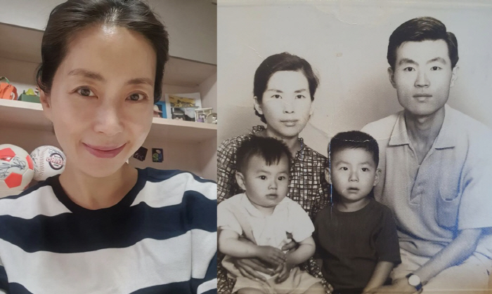 'Seol Kyung-gu ♥'Song Yoon-ah'Reporting the 父 who passed away'Moved the childhood family photo