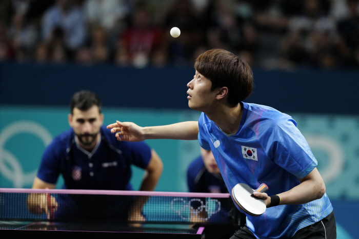 'Let's go against the Great Wall!' 男Tablet Joo Se-hyuk wins 3-0 over Croatia 'Going to the quarterfinals'