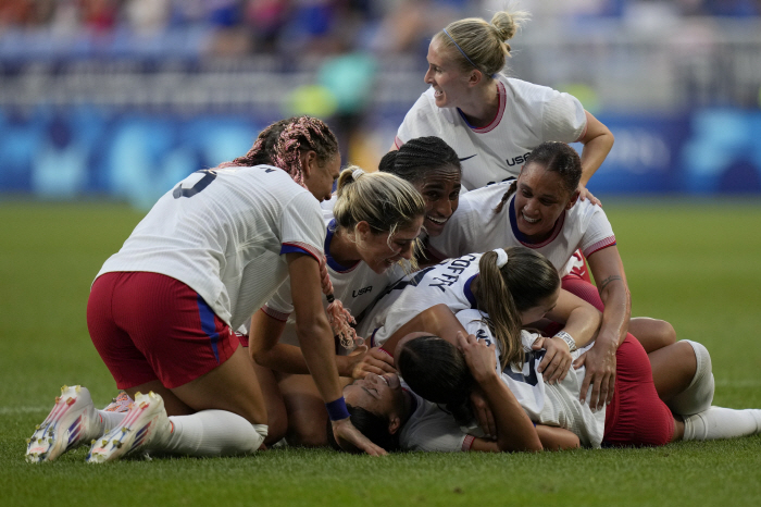 'AGAIN 2008'4th 金미국 U.S. vs. Brazil, women's soccer 'Golden Ending' in the final