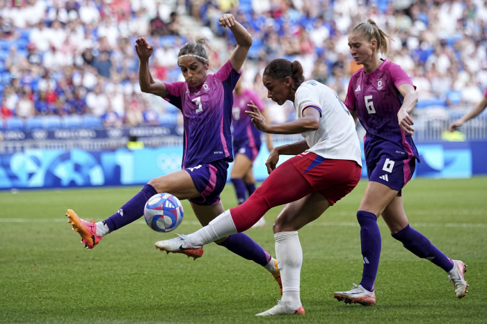 'AGAIN 2008'4th 金미국 U.S. vs. Brazil, women's soccer 'Golden Ending' in the final