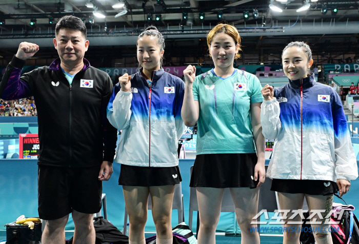 '(Shin) Yubin will be top class, add support and the medal color will change' Jeon Ji-hee's decisive remarks after her first semifinal match in 12 years