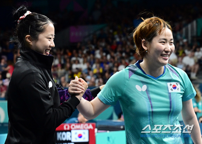 '(Shin) Yubin will be top class, add support and the medal color will change' Jeon Ji-hee's decisive remarks after her first semifinal match in 12 years