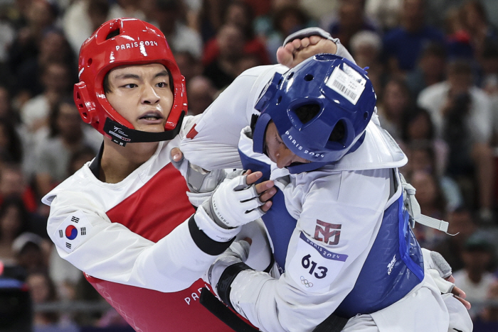 'Dark Horse' Taekwondo Men's 80kg class Seo Kun-woo died! In the first game, a great reversal of the 'judgment' and the 'final advancement' 