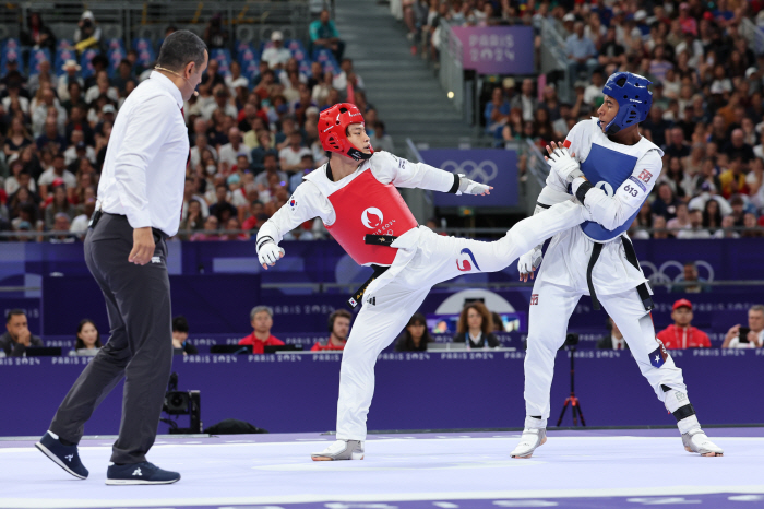 'Dark Horse' Taekwondo Men's 80kg class Seo Kun-woo died! In the first game, a great reversal of the 'judgment' and the 'final advancement' 