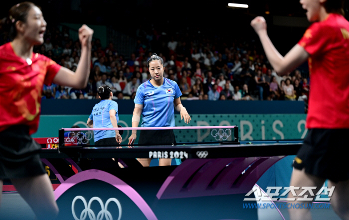  'Bronze match against Germany' Korean women's table tennis'Youngest on top'Shin Yu-bin'Last Olympic Games, finish with a great medal'