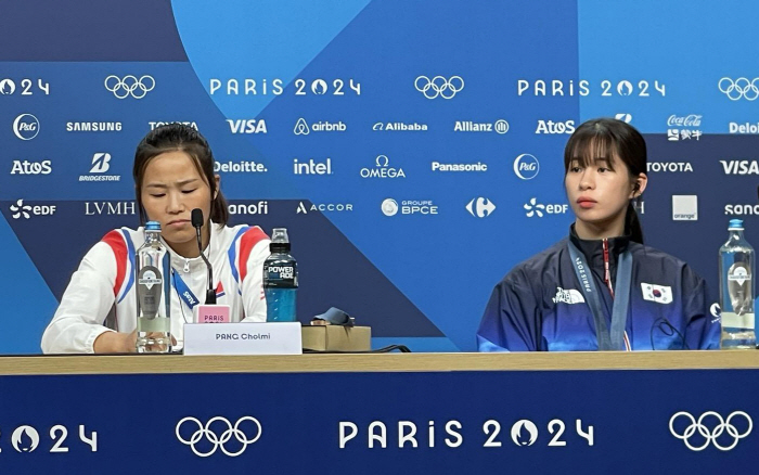  The bronze medal is sour too.. North Korea's Bang Chul-mi 'It's not what I wanted, I don't feel much about it '