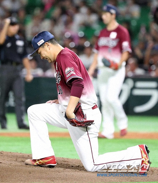 Can he return to the real game after rehabilitating Tanaka with 197 wins and two runs in one inning against the university team and fill the remaining three wins 