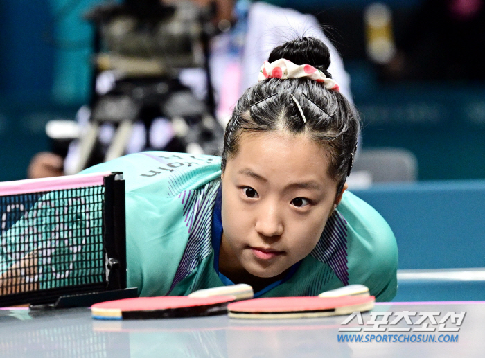 'Middle cut'Women's table tennis did it!' Shin Yu-bin X Jeon Ji-hee X Lee Eun-hye, 獨 3 to 0!銅 in 16 years