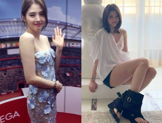  Did you hear the fun of successive exposure? Han So-hee revealed her allure with see-through and one-shoulder