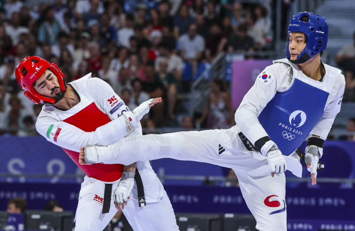 Seo Kun-woo, who wrote a new history in Taekwondo's 80kg class, lost in the bronze medal match 'First Medal Failure'