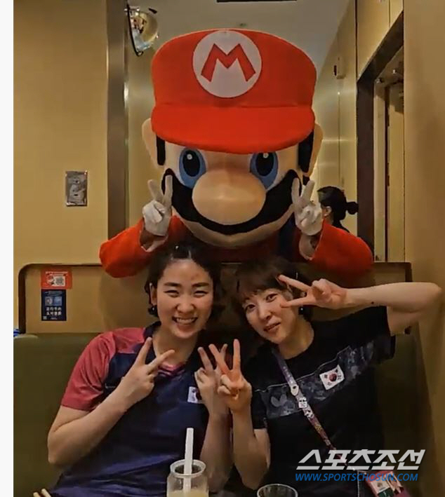 '女 Table Tennis Challenge''Seo Hyo-won'Our guys will do it!銅Let's go eat duck soup'