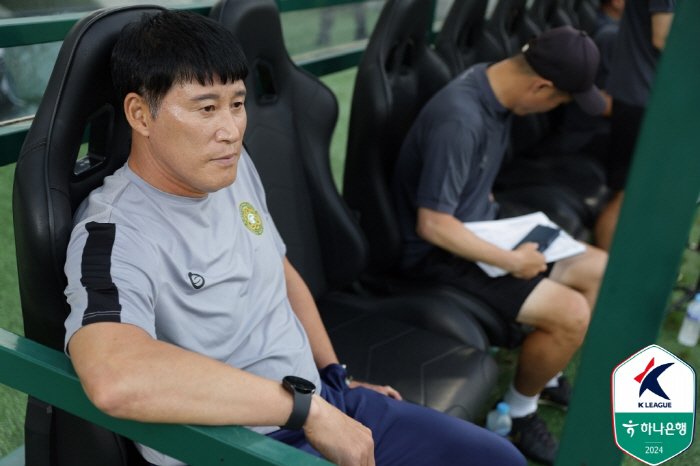  Gyeongnam Coach Park Dong-hyuk 'Another first loss...Let's run manly and bravely.'