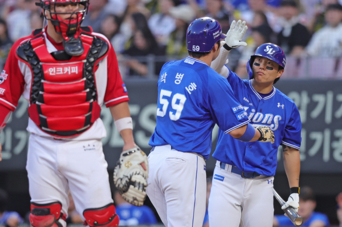 'Park Byung-ho escaped from the final multi-homer game in 739 days'Samsung, 'Lauer debut' KIA match for 6 consecutive losses