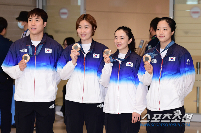 Shin Yu-bin returns to the table tennis team with a proud multi-medal medal