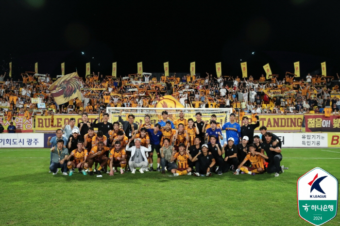 Gwangju FC, ahead of its first 亞 stage, is preparing for 'inspection of the stadium → launch of new goods'