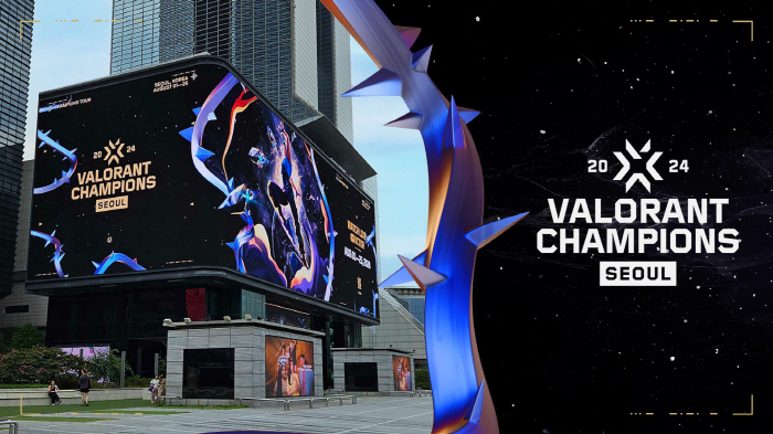 Marking the hosting of the 'Valorant Champions Seoul', COEX Plaza 'Valorant' Becoming a festival venue for fans