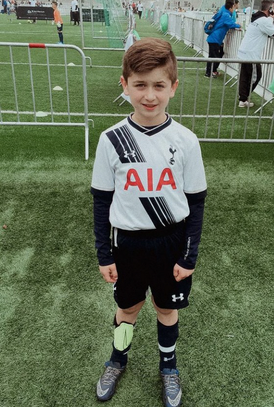 When he grows up, he becomes Tottenham's future, a 2007 man who was also noted by the BBC