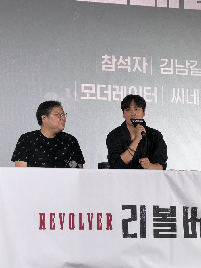 'All seats sold out in 2 minutes' Director Kim Nam-gil X Oh Seung-wook 'Revolver' Special GV Completion