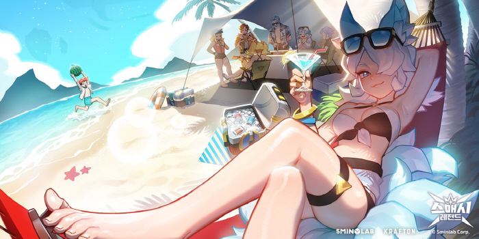 5 Min Lab's action game 'Smash Legend' and popular legend 'Gumi's summer skin release