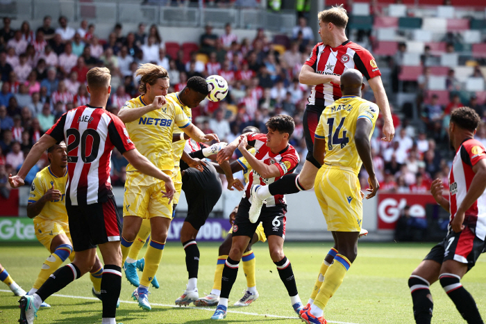 'Kim Ji-soo is absent' Brentford wins 2-1 over Crystal Palace... Japanese Kamada will play for 70 minutes