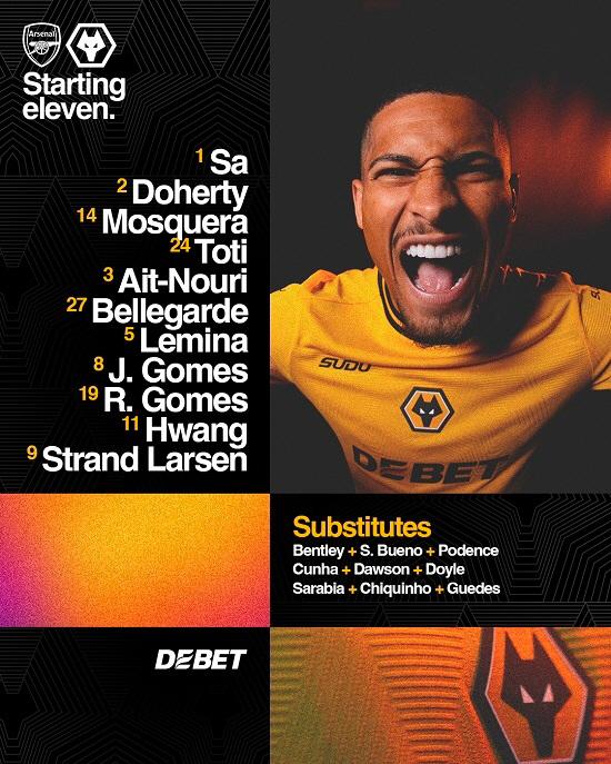 'The first attack point of the season made by the opponent's GK defense' Hwang Hee-chan, full-time  the highest rating in the team...Wolverhampton was beaten 0-2 by Arsenal in the opening round