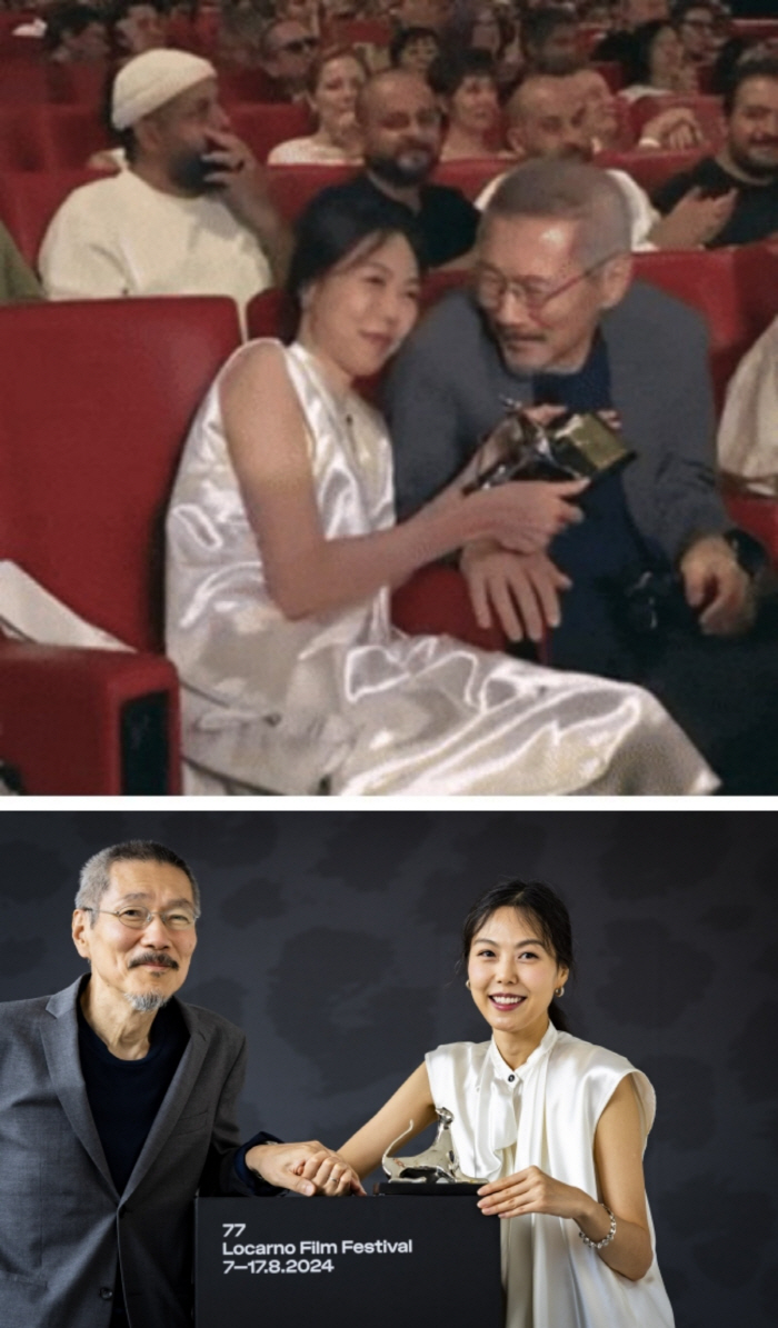 ''♥Hong Sang-soo'I love you'''9th Year of Infidelity'Kim Min-hee Wins Best Performance Award at Locarno International Film Festival