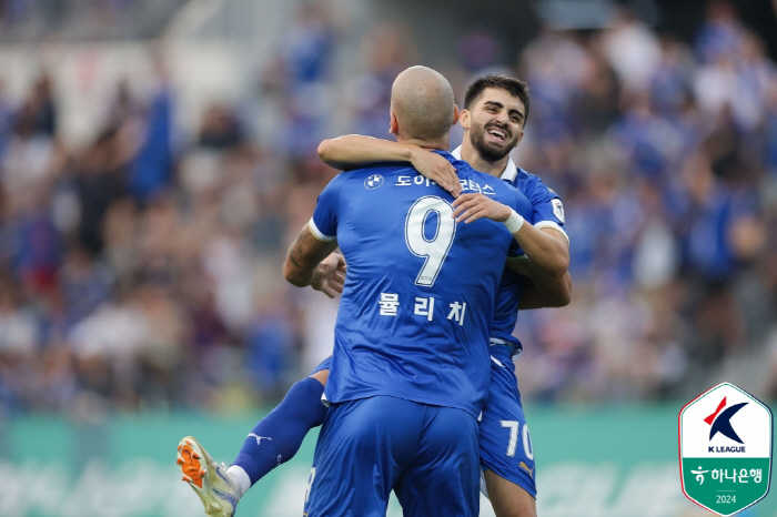 'Pajuk's 11G undefeated'9263 people cheer for Suwon SamsungJeonnam 2-1 and jump to third place