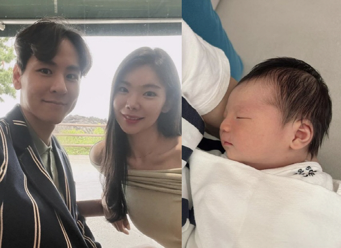 ''4kg birth of a super baby' Lee Da-eun reveals her newborn baby'It was hard to come out big, right?'