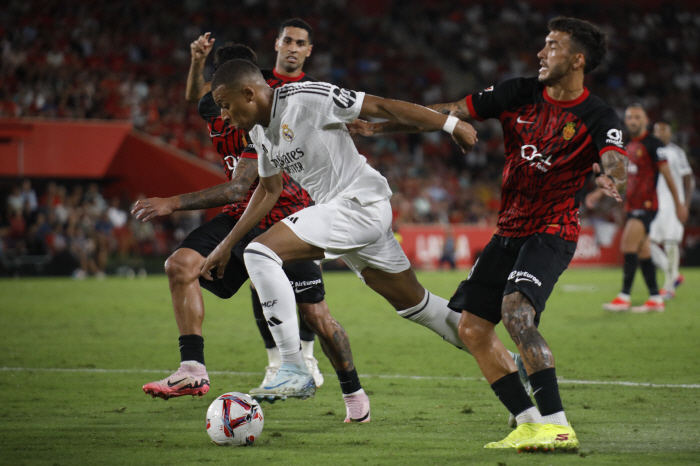 Are you sure you're at Mbappe? 'Galactico Nightmare' Real, which came to mind, collapsed to Lee Kang-in's friends...1-1 draw with Mallorca in the opening round