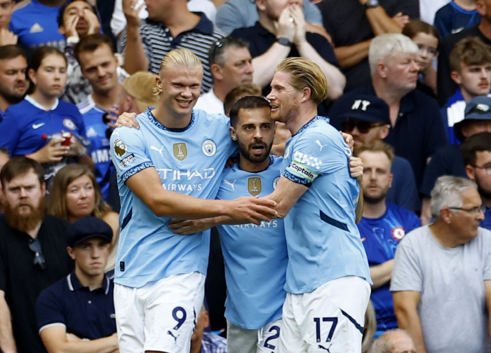 'If you provoke Hallan, this is what happens'...Manchester City defeated Chelsea 2-0 with Hallan → 'Pep complete victory'