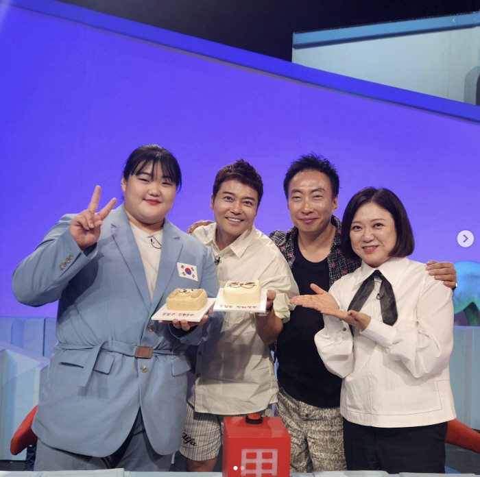 Jeon Hyun-moo and Park Hye-jung in weightlifting are close friendship 'Young but respectful '