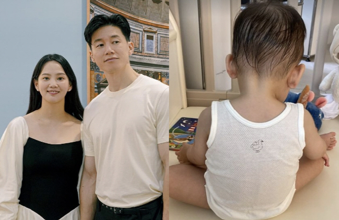 Kim Moo-yeol ♥ Yoon Seung-ah reveals her 'cute back of her head' after 8 years of marriage