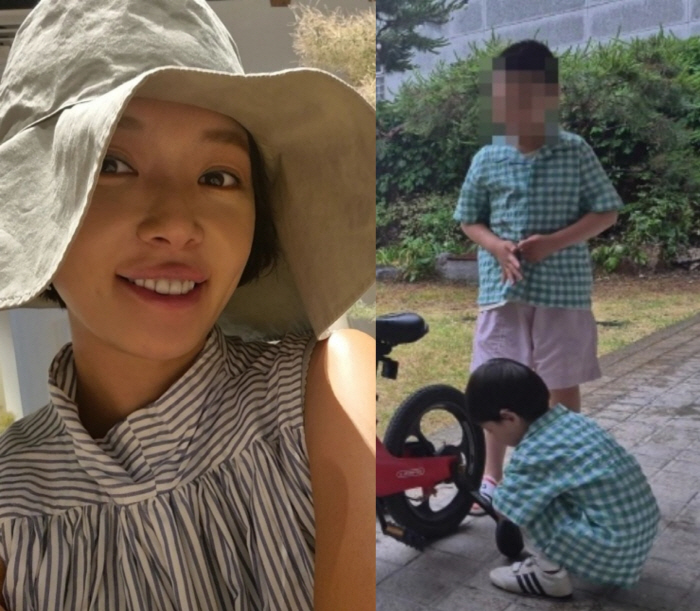  'I wish I had grown up enough' After Hwang Jung-eum broke up with Kim Jong-kyu, two sons who look exactly like him were infinitely affectionate