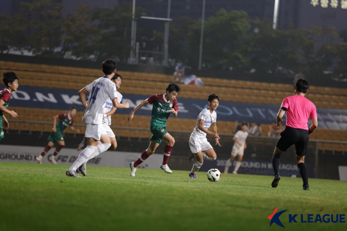 'Choi Ji-in's winning goal'Suwon beats Daejeon 1-0'2024 GROUND. NK League U15 Championship' First win 