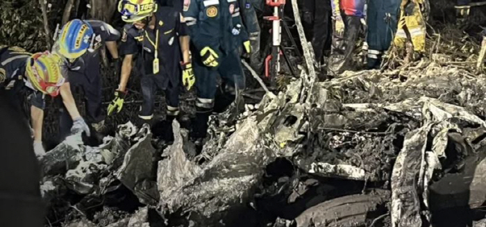 Nine people killed in Thai small plane crash, five Chinese tourists on board