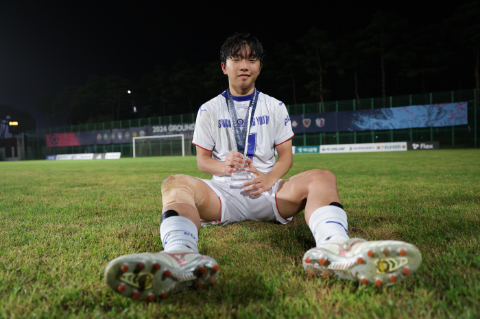 'U15 Youth Championship MVP' Suwon Lee In-woo'I want to be the most famous player in Korea'