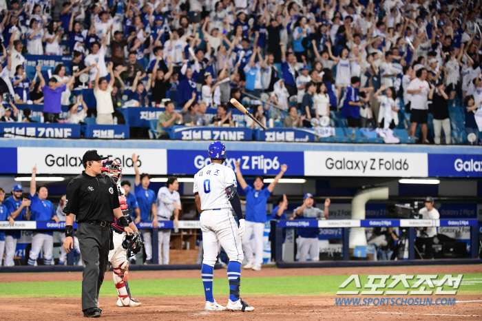 Intense 'Rapak debut two-run shot'Samsung Diaz in front of full crowd home fans 'Luckyard'Certified final shot 