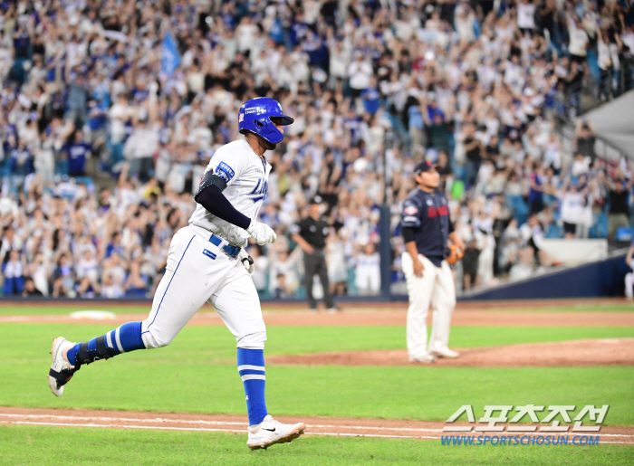 Intense 'Rapak debut two-run shot'Samsung Diaz in front of full crowd home fans 'Luckyard'Certified final shot 