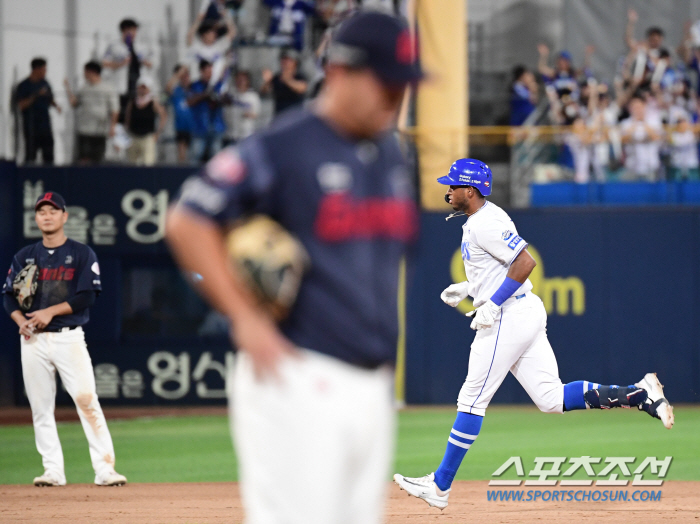 Intense 'Rapak debut two-run shot'Samsung Diaz in front of full crowd home fans 'Luckyard'Certified final shot 