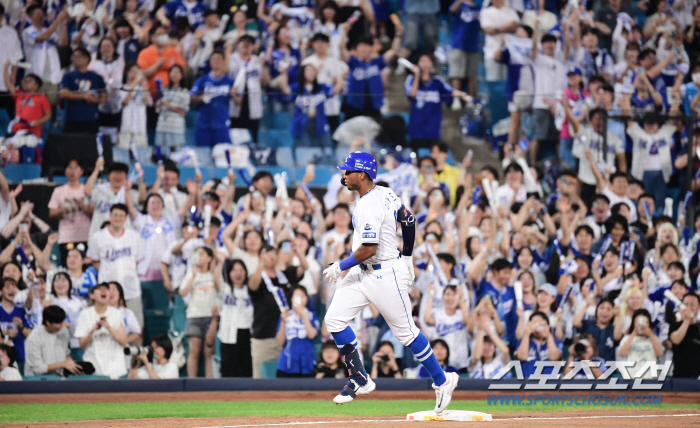 Intense 'Rapak debut two-run shot'Samsung Diaz in front of full crowd home fans 'Luckyard'Certified final shot 