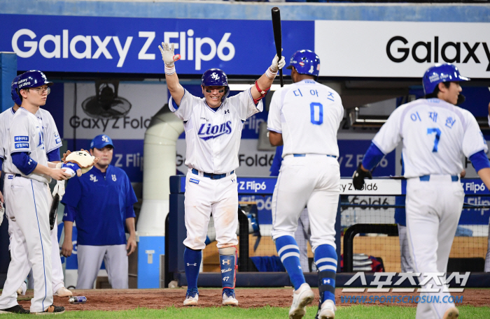 Intense 'Rapak debut two-run shot'Samsung Diaz in front of full crowd home fans 'Luckyard'Certified final shot 