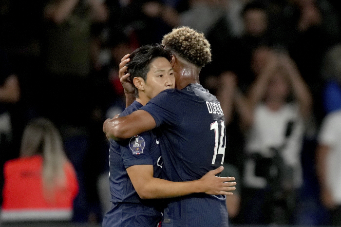 'Montpelier Killer'Lee Kang-in, 2 consecutive goals!'Shinsung'Desiredoue and a hot hug