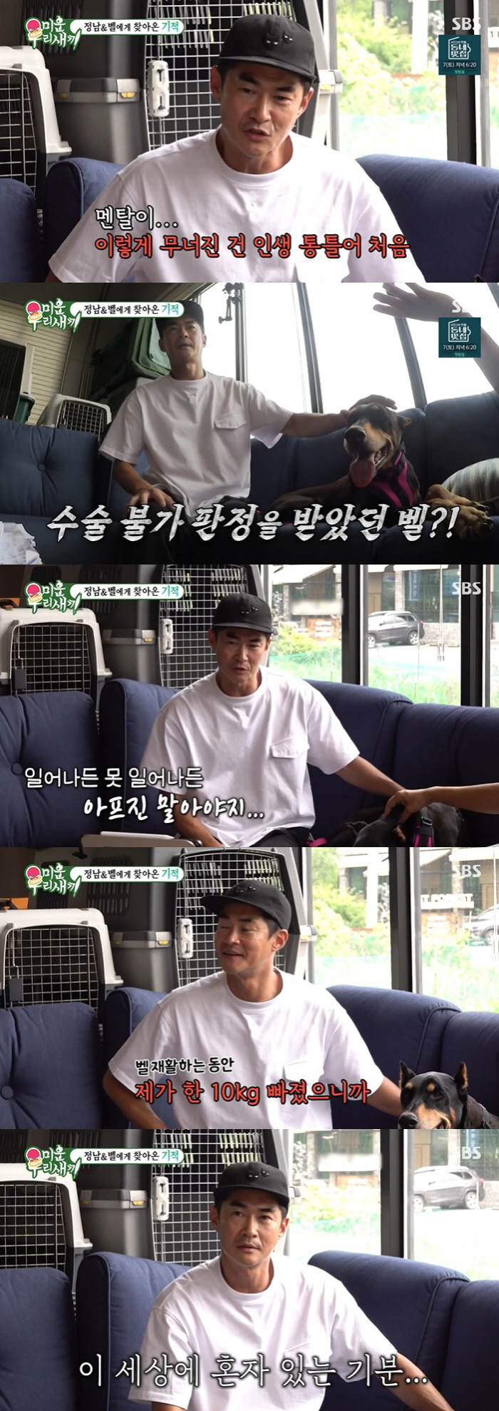 Bae Jeong-nam, 'Full Body Paralyzed' Miracle that came to the dog 'It's possible to walk alone'('My Little Old Boy')