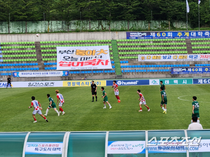  Park Kyu-sun won Hannam University again, beating Dong-A University 3-0 and making it to the top for 2 consecutive years