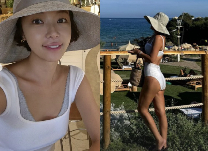 'Divorce romantic relationship → breakup' Hwang Jung-eum shows off her bikini appearance'Perfect body'