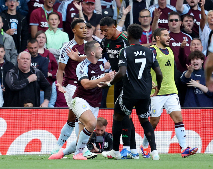 'Do you have a personality problem?' McGinn's 'Murder Tackle in the Wooden Tackle'... 'Strong shot' to Arsenal DF who fell down