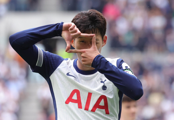 '1st and 2nd goals in the season' Son Heung-min's thoughts''I just got lucky'